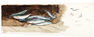 Étude de poissons - Charles Napier Hemy