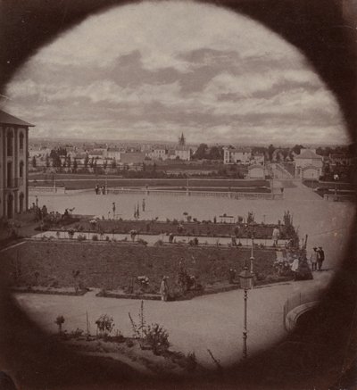 Asile impérial de Vincennes, vue de Charenton, 1858-1859 - Charles Nègre