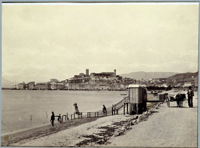 Plage de Cannes - Photographie par Charles Nègre - Charles Nègre