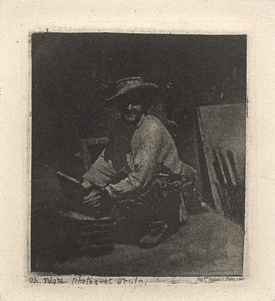 [Le Maçon Accroupi] - Charles Nègre