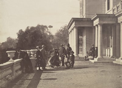 [Lord Brougham et sa famille, Cannes], 1862 - Charles Nègre