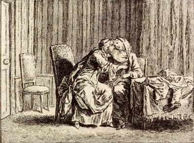 La Couturière - Charles Nicolas Cochin