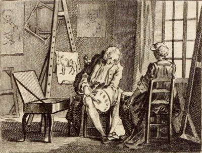 Le Bât - Charles Nicolas Cochin