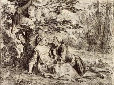 Le Villageois qui cherche son veau - Charles Nicolas Cochin