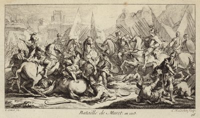 Bataille de Muret, France, Croisade des Albigeois - Charles Nicolas II Cochin
