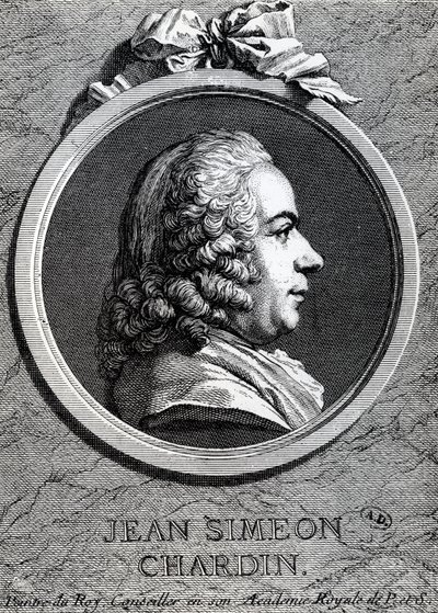 Jean Siméon Chardin - Charles Nicolas II Cochin