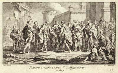Le roi François Ier de France recevant l