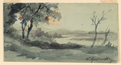 Rives de la Seine - Charles Nicolas Ransonnette