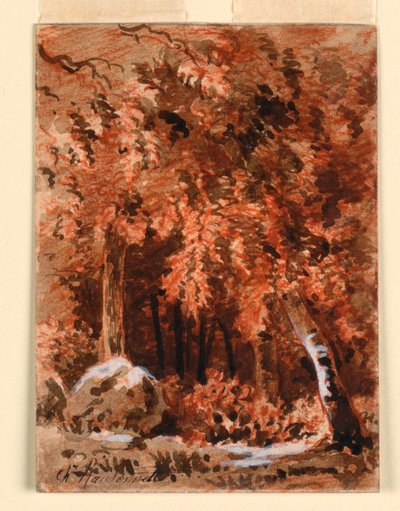 Dans les bois - Charles Nicolas Ransonnette