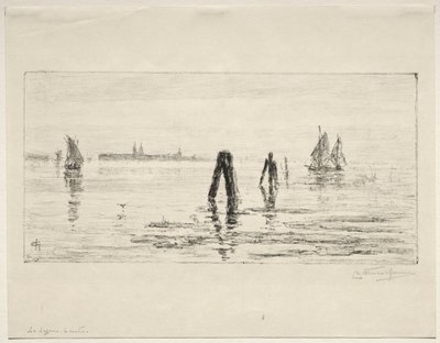 Lagune, matin - Charles Nicolas Storm van 