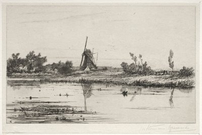 Le bord au Gein - Charles Nicolas Storm van 