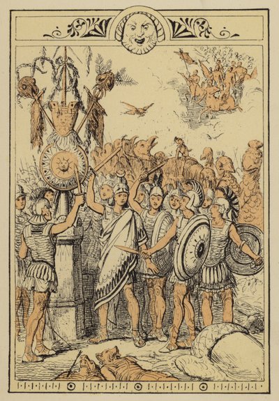 Histoires de Lucien : Le peuple de la Lune surpris par les centaures des nuages - Charles Oliver Murray