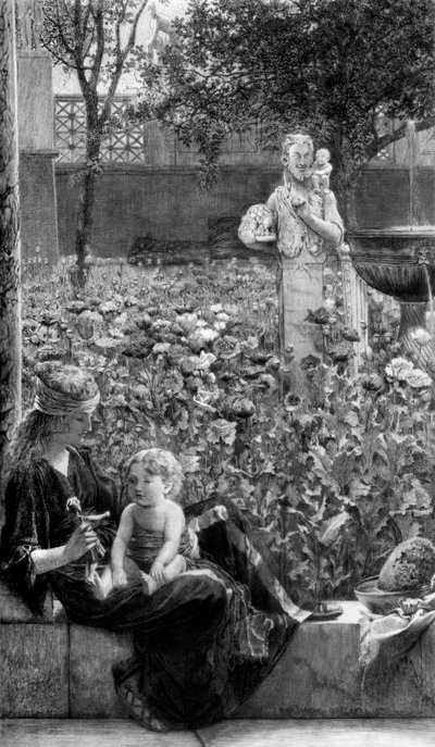 Affections enfantines, vers 1880-1882 - Charles Olivier Murray