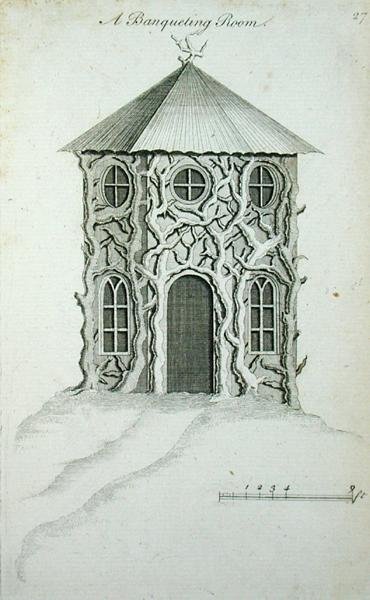 Une salle de banquet, de 