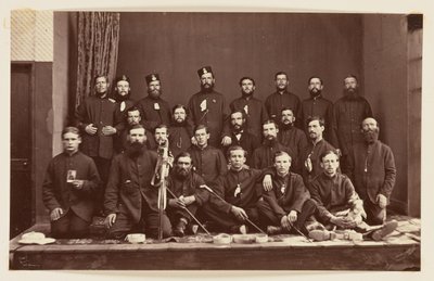 Portrait de groupe militaire - Charles Parker