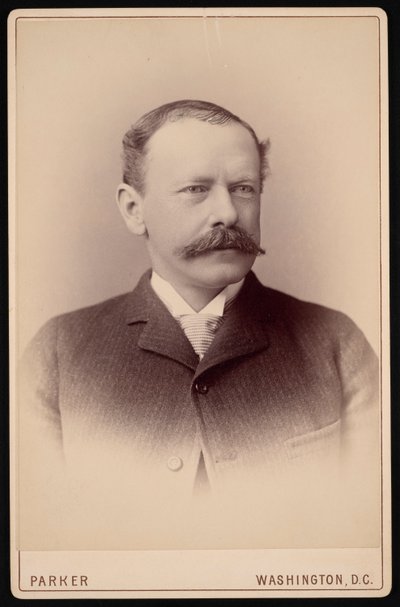Portrait du Dr James Milton Flint 1838-1919, entre 1887 et 1904 - Charles Parker