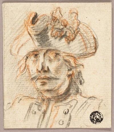 Buste de soldat - Charles Parrocel