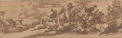 Bataille de cavalerie près d