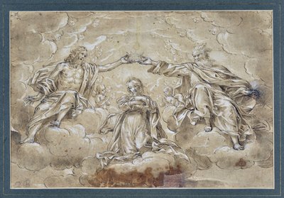 Couronnement de la Vierge - Charles Parrocel