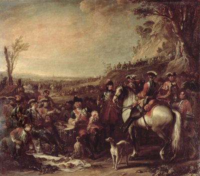Dragons montés de la Maison du Roi, 1737 - Charles Parrocel