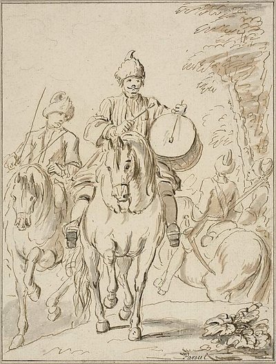 Cavaliers orientaux - Charles Parrocel