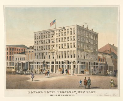 Hôtel Howard, Broadway, New York - Charles Parsons