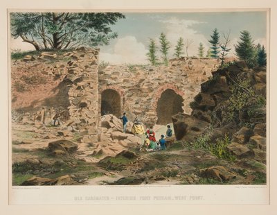 Vieilles casemates - intérieur du Fort Putnam, West Point - Charles Parsons
