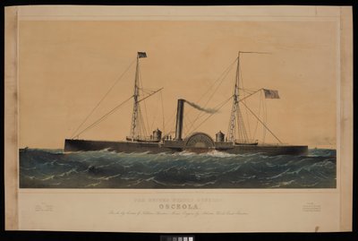 Le canonnière américaine Osceola - Charles Parsons