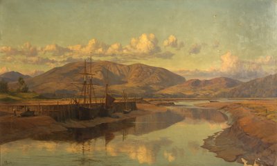 Ancien quai de Wigtown et Cairnsmuir, c.1890 - Charles Parsons Knight