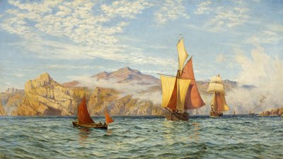 Île de Ramsey, au large du Pembrokeshire - Charles Parsons Knight