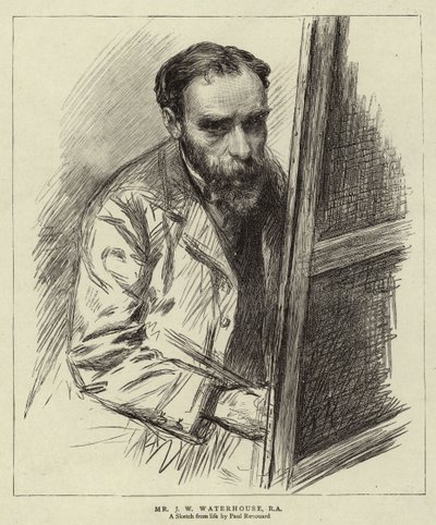 M. J W Waterhouse, RA - Charles Paul (after) Renouard