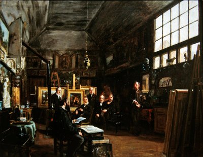 Réunion du conseil de la Société Artésienne des Amis des Arts - Charles Paul Etienne Desavary