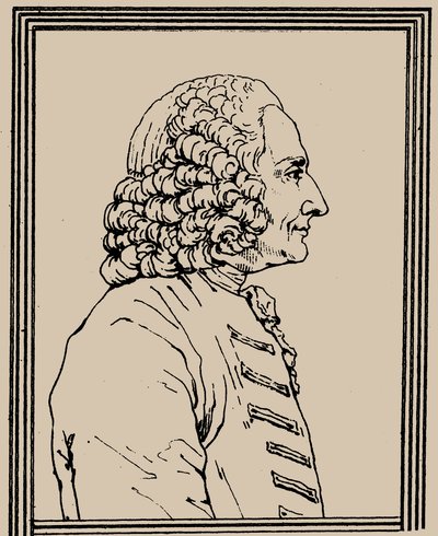 Portrait du compositeur Jean-Philippe Rameau 1683-1764, vers 1800 - Charles Paul Landon