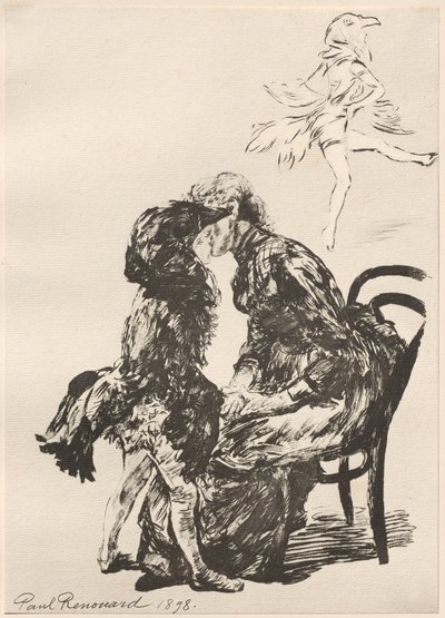Avant Le Ballet - Charles Paul Renouard