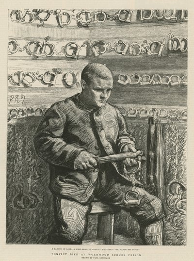 Vie de détenu à la prison de Wormwood Scrubs - Charles Paul Renouard