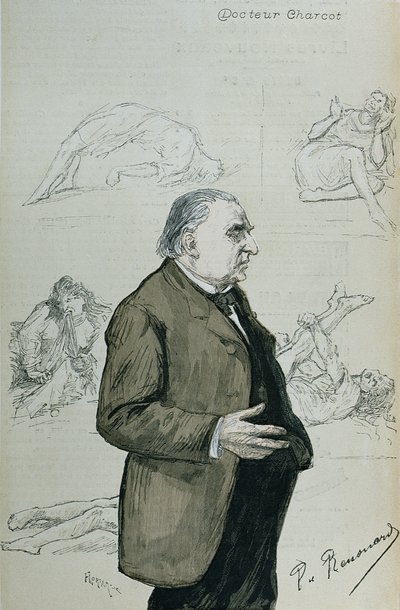 Docteur Jean Martin Charcot (1825-93) et les hystériques, de 