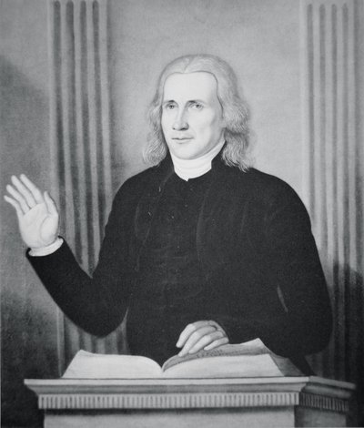 Francis Asbury (lithographie) - Charles Peale (after) Polk