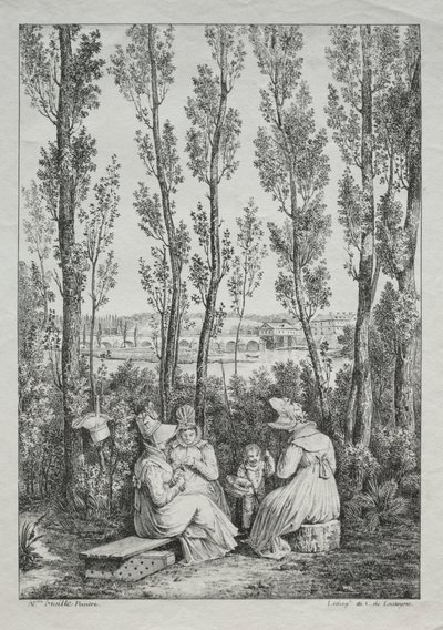 Le Pique-nique - Charles Philibert Lasteyrie du Saillant
