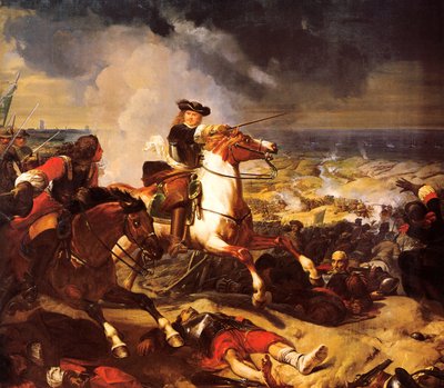 Bataille des Dunes lors du siège de Dunkerque, 14 juin 1658 - Charles Philippe Lariviere