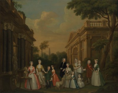 La famille Finch, c.1732 - Charles Philips