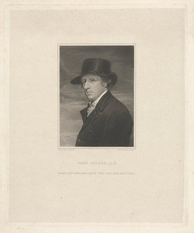John Disney D.D., né le 17 sept. 1746, décédé le 26 déc. 1816 - Charles Picart