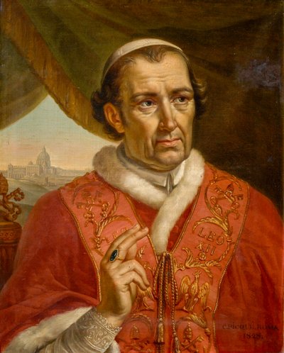 Portrait du pape Léon XII - Charles Picqué