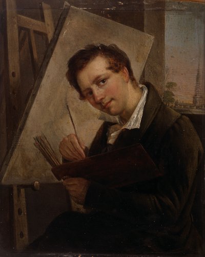 Self-Portrait - Charles Picqué