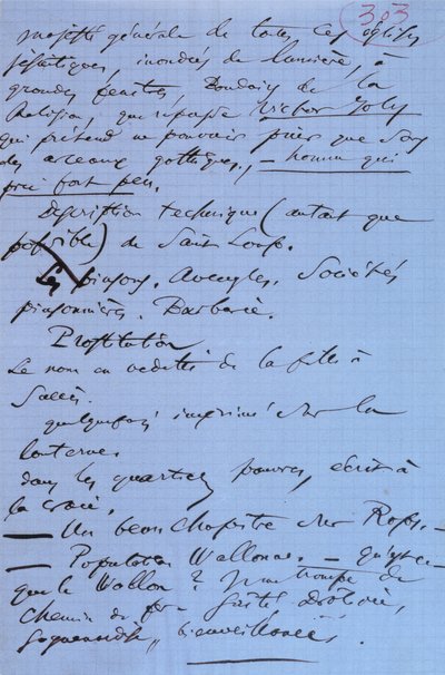 Page 303 du pamphlet de Baudelaire 