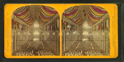 Jubilé de la paix mondiale, ou le Colisée de Boston, 1872 - Charles Pollock