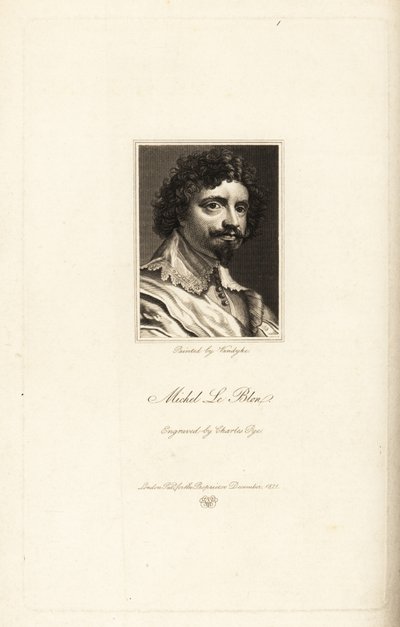 Portrait de Michel le Blon - Charles Pye