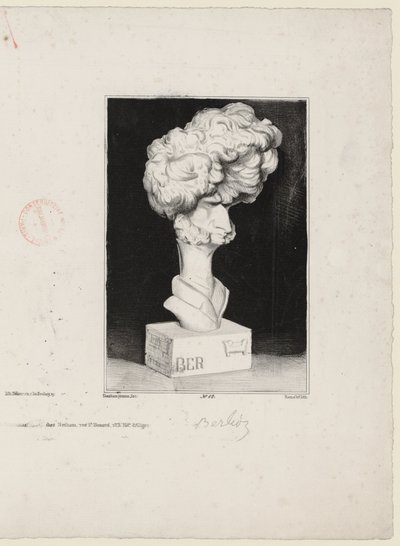Hector Berlioz par Charles Ramelet (1805-1851) d