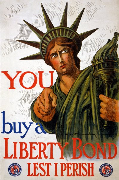 VOUS achetez un bon de la liberté, 1917 - Charles Raymond Macauley