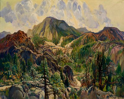 Route dans les Cuyamacas, vers 1933-1934 - Charles Reiffel