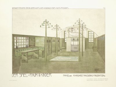 Nurserie, c.1901 - Charles Rennie (after) Mackintosh